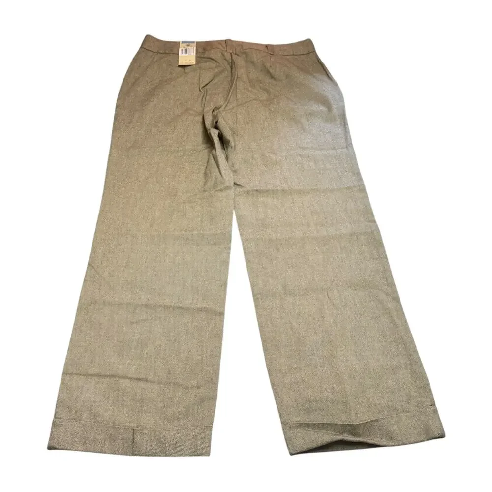 Dockers Khaki Speckled Pants 12P - Picture 7 of 7